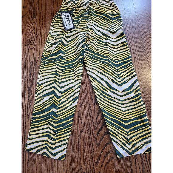 Zubaz Green Bay Packers NFL Pants Youth Medium 10-12 NWT Sweatpants - Picture 7 of 8